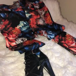 Floral pants